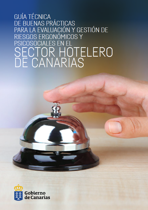 Guía riesgos ergonómicos y psicosociales hoteles Canarias
